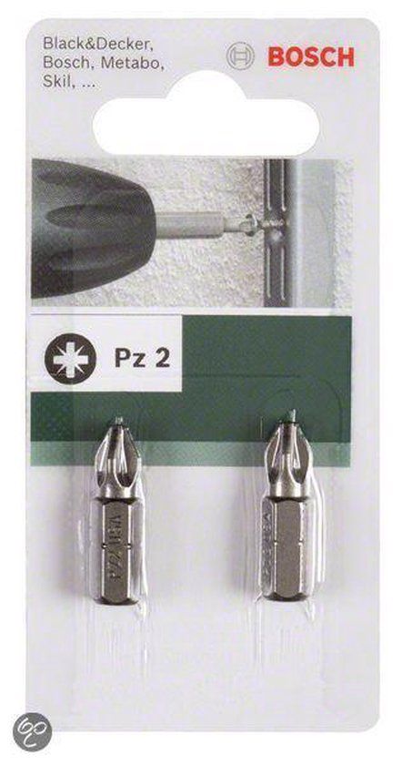 Bosch Accessoires Bosch Schroefbit Standard PZ PZ 1, 25 mm