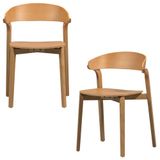 WOOOD eetkamerstoel (set van 2) Cras 8714713216611