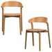 WOOOD eetkamerstoel (set van 2) Cras 8714713216611