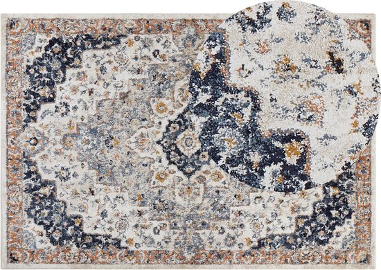 HERMON - Vintage vloerkleed - Oranje - 200 x 300 cm - Polypropyleen