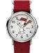 Timex Peanuts Snoopy Weekender TW2R41400 Horloge - Nylon - Rood - Ø 38 mm