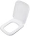 Ideal Standard Conca wc-bril met slanke, hoekige vorm - wit (Alpin) | Wc-bril gemaakt van duurzaam materiaal, T637801