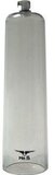 Mister B Cock Cylinder - 2.50 x 9 inch - Transparent - ABS - 6.35 cm - 8718788016558