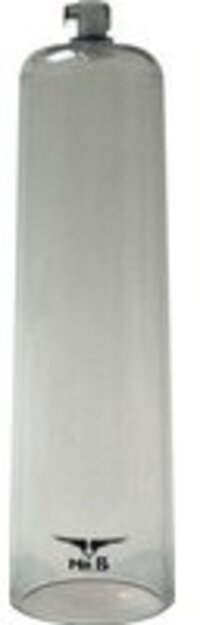 Mister B Cock Cylinder - 2.50 x 9 inch - Transparent - ABS - 6.35 cm - 8718788016558