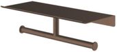 Hotbath &More Dubbele Toiletrolhouder - Voor Planchet - Tuscan Bronze
