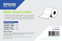 Epson High Gloss Label auto-adhésif étiquette d'imprimante 76 mm x 127 mm