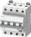 RCBO Siemens 5SU13466FP16 Aardlekschakelaar/zekeringautomaat