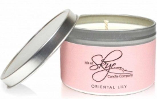 Isle of Skye Candle Company Oriental Lily Travel Container - Transparant