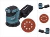 Makita DBO 180 Z accu excentrische schuurmachine 18 V 125 mm + 50x schuurpapier K 320