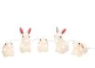 Konstsmide Verlichte konijnen - 5 stuks - 15 x 15 x 8 cm - LED - Warm wit