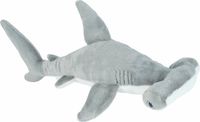 Wild Republic Knuffel Hamerhaai 40 Cm Pluche Grijs/wit