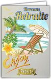 Enjoy Wenskaart Pensioen Goud