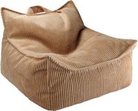 Wigiwama Beanbag Chair - Toffee - Ribstof Zitzak - Kinderkamer Decoratie