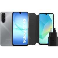 Samsung Galaxy A17 128GB Grijs 5G + Accessoirepakket