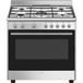 Smeg Concert CX90GM Vrijstaand fornuis Roestvrijstaal