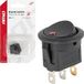 AMiO 12V 20A, interrupteur rond, rouge éclairé