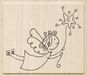 Knorr Prandell Knorr prandell 211801412 stempel van hout (Kerstmis) motiefgrootte 7 x 6 cm, motief: Vrolijk boodschap
