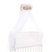 babybay Hemel Organic Cotton met strik, lichtbruin sterren wit