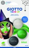 Giotto F476100 schminktoets, uniseks, kinderen, wit, groen, zwart, 5 ml