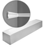Orac Decor P8040 LUXXUS Wandlijsten - 10 stuks - 20 meter - Polyurethaan - Wit
