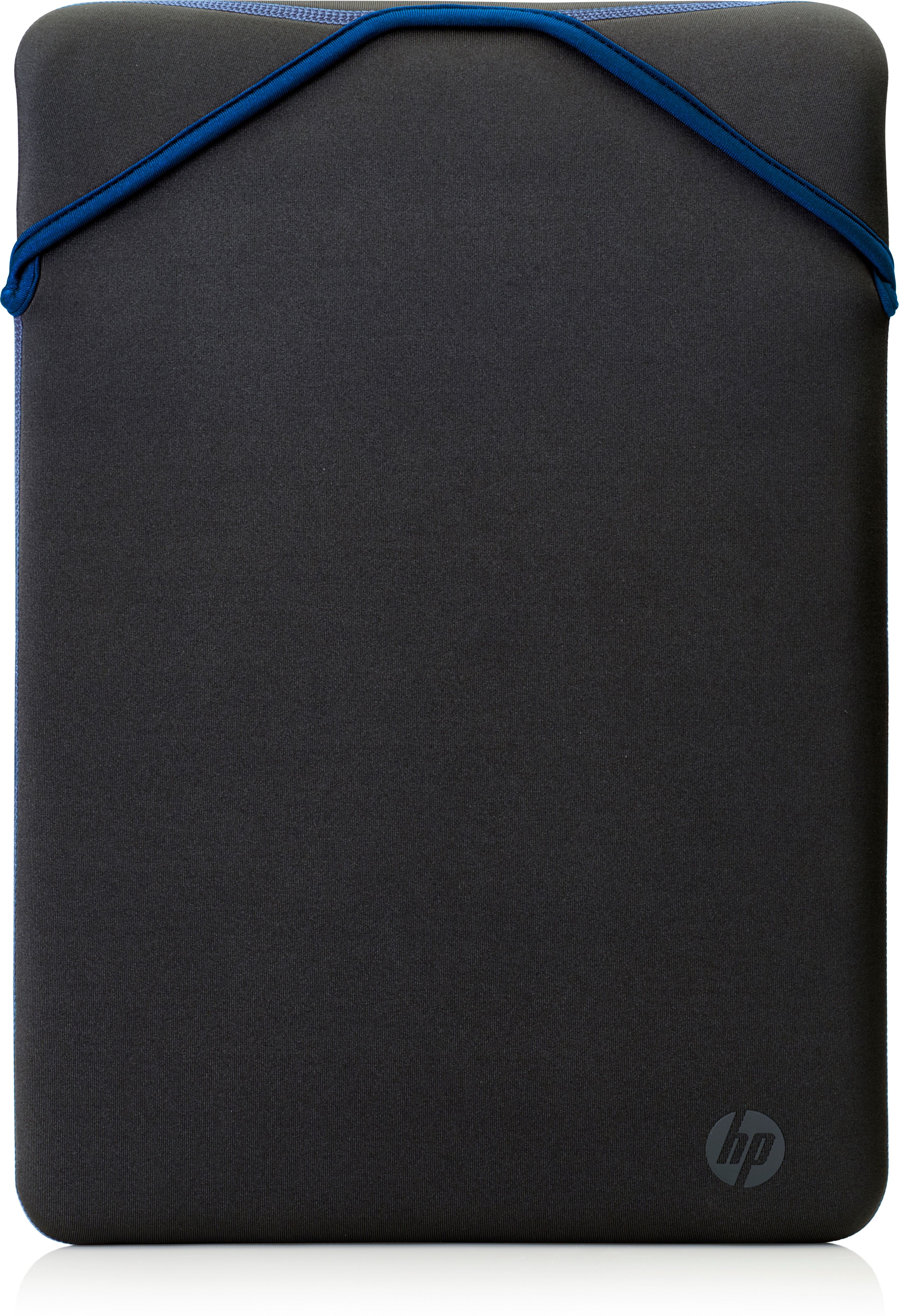 HP 14.1 inch Reversible Protective Laptop Sleeve - Black/Blue