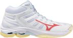 Mizuno Wave Voltage 2 Mid Chaussures de sport d'intérieur Femme Blanc EU 36