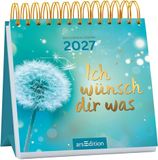 Mini-Wochenkalender Ars Edition Mini-Wochenkalender Ich wünsch dir was 2027