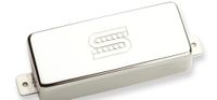 Seymour Duncan SM-3B Humbucker eenvoudig formaat Seymourized Mini Micro voor elektrische gitaar zilver