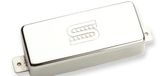 Seymour Duncan SM-3B Humbucker eenvoudig formaat Seymourized Mini Micro voor elektrische gitaar zilver