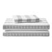 Eddie Bauer - Twin Lakens, katoenen flanellen beddengoedset, geborsteld voor extra zachtheid, gezellige woondecoratie (Snowflake Fair Isle, 3-delig, twin)