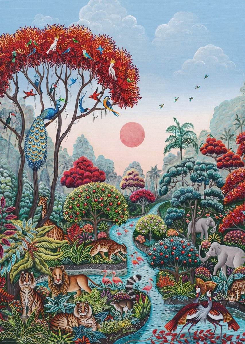 Heye Puzzle Wildlife Paradise Puzzle 2000 Teile