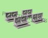 Spacemaker Gliders voor Spacemaker A67 en Treco X6 tuinhuizen, set van 4