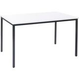Générique Bureau Braila vergadertafel bureautafel seminarietafel 120x80cm MDF wit