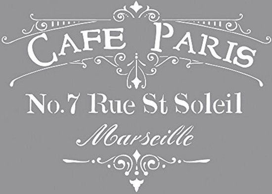 Artikel sjabloon Café Paris