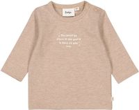 Feetje The Magic is in You T-Shirt - Lange Mouwen - Mt. 62 - Taupe Melange