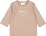 Feetje The Magic is in You T-Shirt - Lange Mouwen - Mt. 62 - Taupe Melange