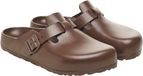 Birkenstock Boston EVA Pantoufles Femme Brun Foncé
