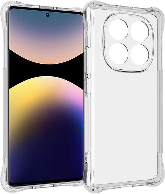 imoshion Shockproof Case voor de Xiaomi Redmi Note 14 Pro (4G) - Transparant
