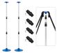 Tige de support pour couvertures de bateau, aluminium, 58-133 cm
