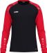 Jako Sonic Longsleeve Kinderen - Zwart / Rood | Maat: 164
