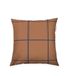 Tom Tailor Flanellen Kussenhoes 40 x 40 cm Grote Ruit Blauw/Bruin
