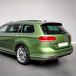 AutoStyle Dakspoiler compatibel met Volkswagen Passat 3G Variant 2014-2023 3-delig (ABS Glanzend zwart)