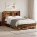 Maison Exclusive - Cadre de lit avec rangement, bois recyclé, 120 x 190 cm