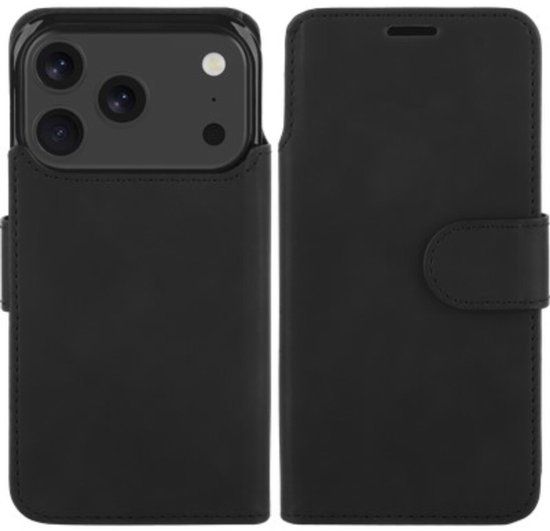 JustinCase PrimeWallet SnapOn Smartphone Wallet For Apple iPhone 17 Pro Max Black