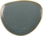 Olympia Kiln Bord Blauw Driehoekig Ø23cm (Set van 6)