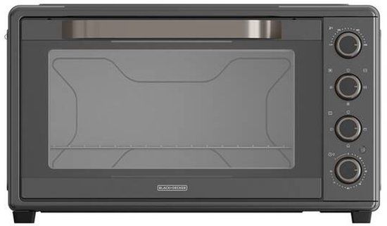 Black & Decker BXOV6000E 60 l 2000 W Zwart Grill