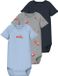 NAME IT NBMBODY 3P SS FIRETRUCK NOOS Body - Gris chiné - 80