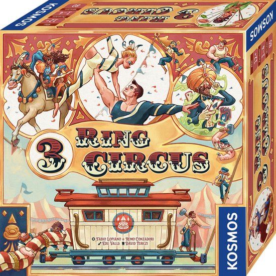 Kosmos 3 Ring Circus, Bordspel, Strategie, 12 jaar, 80 min
