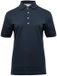 Black & Match Polo femme Marine/Argent S