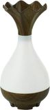 Northix Aromatische luchtbevochtiger en lamp in de vorm van een jade fles - Hout